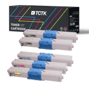 Sostituzione compatibile per Multipack (5) Toner Colori multipli Compatibile con OKI C, MC - Sostituisce C301 (44973535)